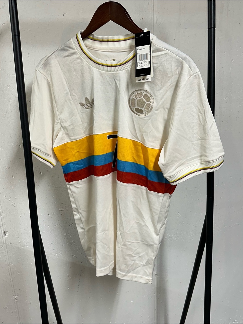 Luis Diaz #7 Colombia 100 Years Jersey US Size M